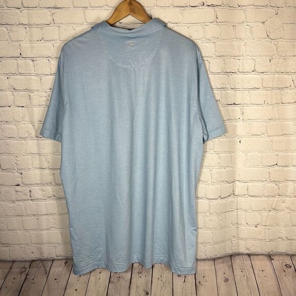 Peter Millar Crown Comfort Blue Performance Polo size XL MS20EK513S - Picture 6 of 10